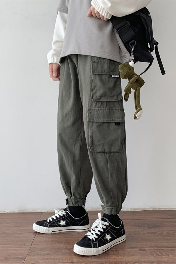 Korean Cargo Pants | Urban Streetwear