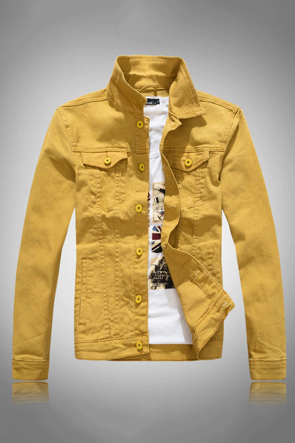 ASOS DESIGN oversized denim jacket in mustard | ASOS | Denim jacket men,  Jackets, Oversized denim jacket